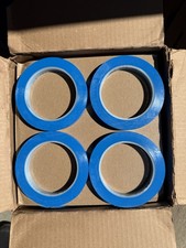 72 Rolls 3M Vinyl Tape 471 Blue 0.5 in x 36 yds picture