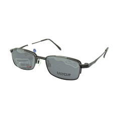 Easyclip EC 173 Black Eyeglass Frame 50 19 135 picture