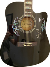 SHAWN COLVIN HAND SIGNED JSA CERT HAND SIGNED AUTOGRAPH  ACOUS/ELEC GLOSS BLACK picture