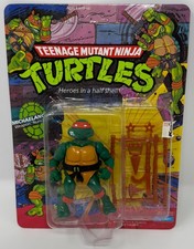 Teenage Mutant Ninja Turtles Michaelangelo 10 back 1988 Playmates action figure picture