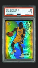 Skybox 1999-00 E-X Kobe Bryant #25 Graded Los Angeles Lakers picture