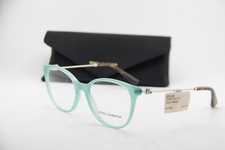 NEW DOLCE & GABBANA DG 3363 3383 TURQUOISE HAVANA AUTHENTIC EYEGLASSES 52-18 picture