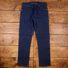 Vintage Deadstock Maverick Jeans 36x34 70s Blue USA Made Western Cut Denim picture