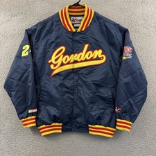 Vintage Jeff Gordon Jacket Mens Large Satin Bomber Chase Authentics 90s NASCAR picture