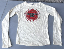 RARE Vintage Casablanca Records Dazzle Em Promotion Team T-Shirt Shirt Kiss picture