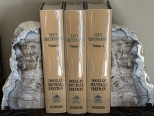 Lee’s Lieutenants 3 Vol Set Freeman 1977 Scribners Civil War HCDJ VG+ picture