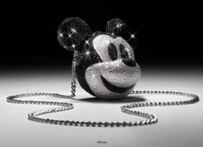 DISNEY X ALDO RHINESTONE MICKEY MOUSE CROSSBODY MICRO BAG SOLD OUT NWT IN HAND picture