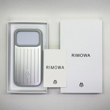 RIMOWA iPhone 17 Pro Max Case – Silver Aluminum – New picture