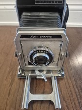 Vintage Graflex Super Graphic Camera Untested picture