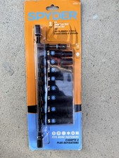 Spyder 9pc Sae Deep Thin Wall Spline Socket Set 19704 picture
