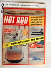 Vintage Hot Rod Magazine January 1966 picture