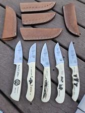 Chipaway Prater Customs Limited Edition 1 Of 300 Skinner Knives Set Of 5 picture