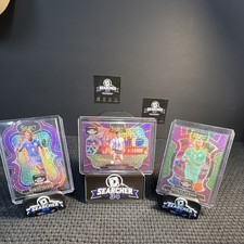 Panini Prizm Road to WC Qatar 2022-23 Parallel 3 Card Lot Thuram Maradona picture