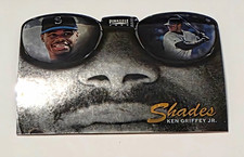 1997 Pinnacle Shades Ken Griffey Jr #1 Die Cut Foil Insert Mariners picture