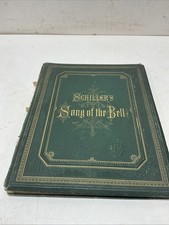 1873 Schiller's Song of The Bell Friedrich Schiller Stroefer&Kirchner 10.5x13.5” picture