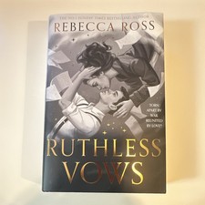 SIGNED FairyLoot Exclusive Ruthless Vows by Rebecca Ross HC picture