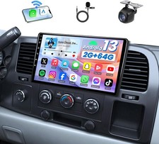 10.1'' For 2007-2013 Chevy Silverado GMC Sierra Carplay Stereo Radio Android 64G picture