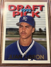 1995 Topps Traded #12T Juan LeBron UER Carlos Beltran Rookie KC Royals NM-MINT picture