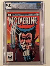 Wolverine Limited Series #1 CGC 9.8 Near Mint/Mint - Brand New Slab/Custom Label picture