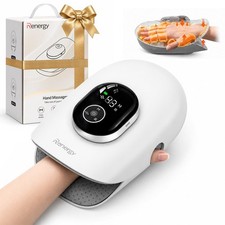Renergy Hand Massager with Heat and Compression, 4 Modes, Cordless picture
