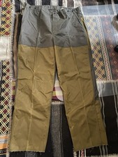 Filson CC Tin Cloth Trousers Pants Men’s Size 46 Brown Style 467 Waxed picture