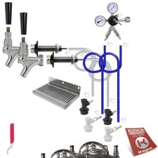 Kegco Deluxe Homebrew 2 Tap Kegerator Conversion Kit picture