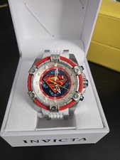 Invicta DC Comics Superman 40833 Limited Edition 52mm Chronograph Men's Watch picture