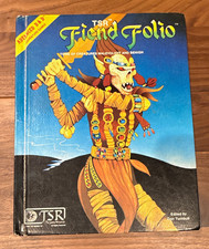 TSR 1980 Fiend Folio Advanced Dungeons & Dragons Hardcover Monster Manual picture