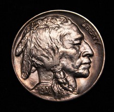 1931-S  Buffalo Nickel  Gem BU picture
