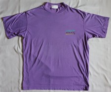 *USED* Vintage 90s Adidas Purple Athletic Tee Size M picture