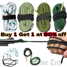 Reusable Bore Rope Gun Snake Barrel Cleaners .30.38 & 12 Ga Rifle Shotgun Pistol picture