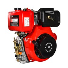 Air Cooling Diesel Engine 10HP Forced Single Cylinder 5.5L 186FA 4 Stroke Engine picture