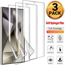 3Pcs For Samsung Galaxy S25 S24 Ultra Plus S23 S22 S21 Hydrogel Screen Protector picture