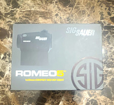 SIG SAUER ROMEO5 1x20mm 2 MOA Red Dot Sight Black Picatinny Mount picture
