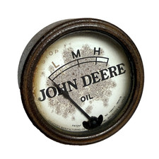 1940s 1950s John Deere Tractor Engine Oil Pressure Gauge Rochester Vintage picture