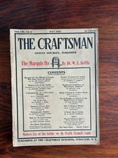 The Craftsman Magazine Gustav Stickley Mission Arts & Crafts MAY 1903 picture