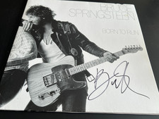 BRUCE SPRINGSTEEN SIGNED AUTOGRAPH ALBUM VINYL BORN TO RUN BECKETT BAS X1 picture