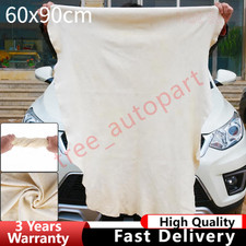 Natural Chamois Leather Car Cleaning Cloth Washing Absorbent Drying Shammy Towel picture