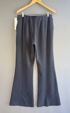 NWT Lululemon Brushed Softstreme MR Flared Pant Regular Black Size L picture