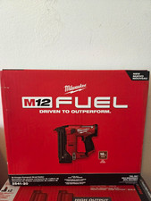 Milwaukee M12 FUEL 2541-20 18GA Cordless Compact Brad Nailer Tool Only picture
