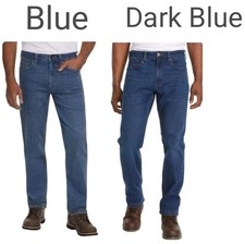 Kirkland Signature Men's Jeans Straight Fit Comfort Stretch Denim 7772001 New picture