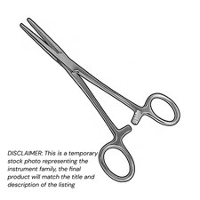 3 pcs Crile Hemostat Forceps 5.5