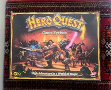 HeroQuest Board Game 2021 Hasbro Open Box Complete Unused Contents Mint picture