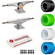 Old School Skateboard Package INDEPENDENT Trucks POWELL RAT BONES Wheels picture