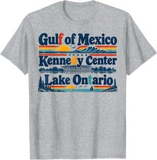 Gulf of Mexico Lake Ontario Kennedy Center Unisex T-Shirt picture