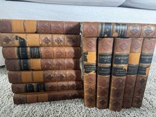 1883 Complete Works of Nathaniel Hawthorne Riverside Edition 13 Vol Leather Set⁠ picture