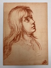 Vintage Vincenzo Mannozzi Firenze Galleria Uffizi Art Print 6.5