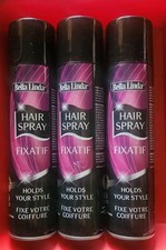 3 PACK BELLA LINDA HAIR SPRAY  STYLES & CONTROLS 5.5 OZ EACH picture