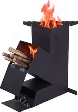 Rocket Stove for Cooking, Portable Camp Wood Burning Stove 15