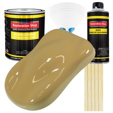 Restoration Shop Buckskin Tan Acrylic Enamel Gallon Kit, Auto Paint picture